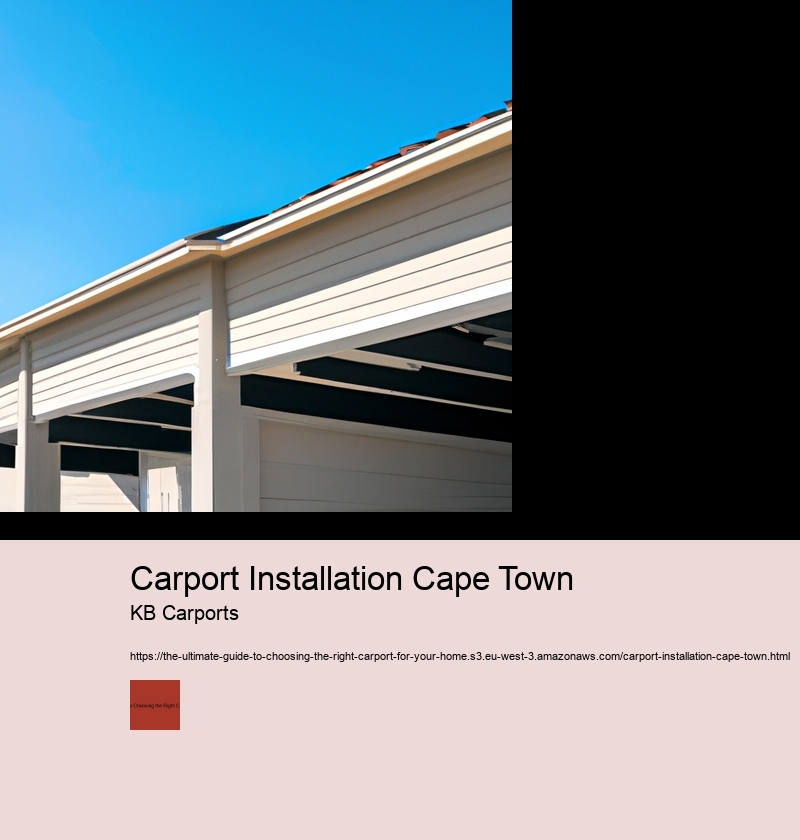 Carport Installation Cape Town